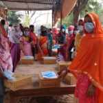 Covid response of White Lotus Trust in 150 villages at Mewat supported by ‘Lotus Outreach Relief’, program