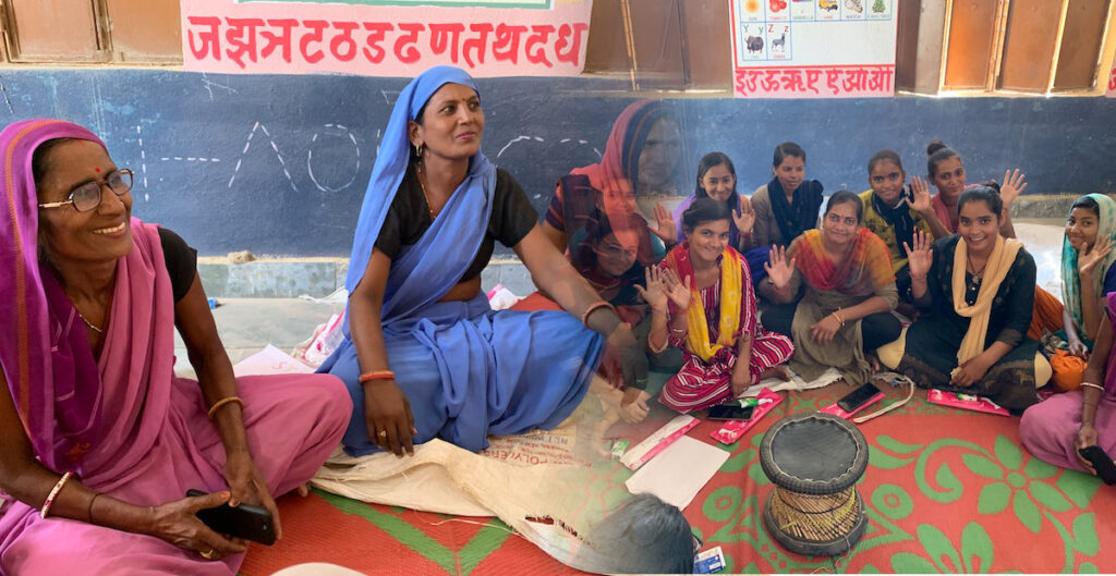 Visit to Sonakha Village Anganwadi and adolescents group