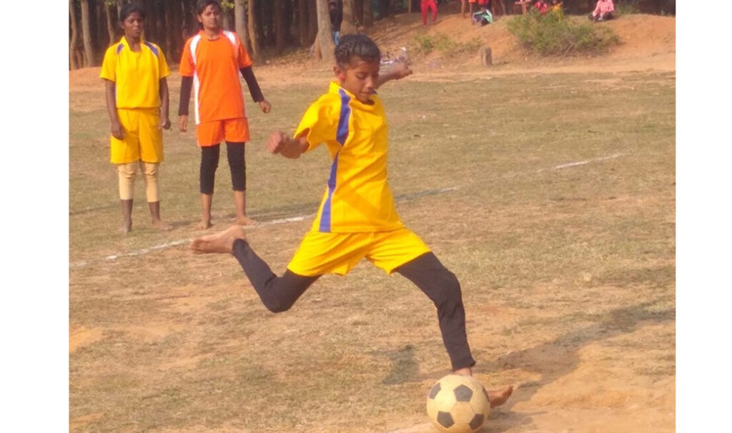 Girls football – giving voice to the aspirations of tribal girls in the state of Jharkand